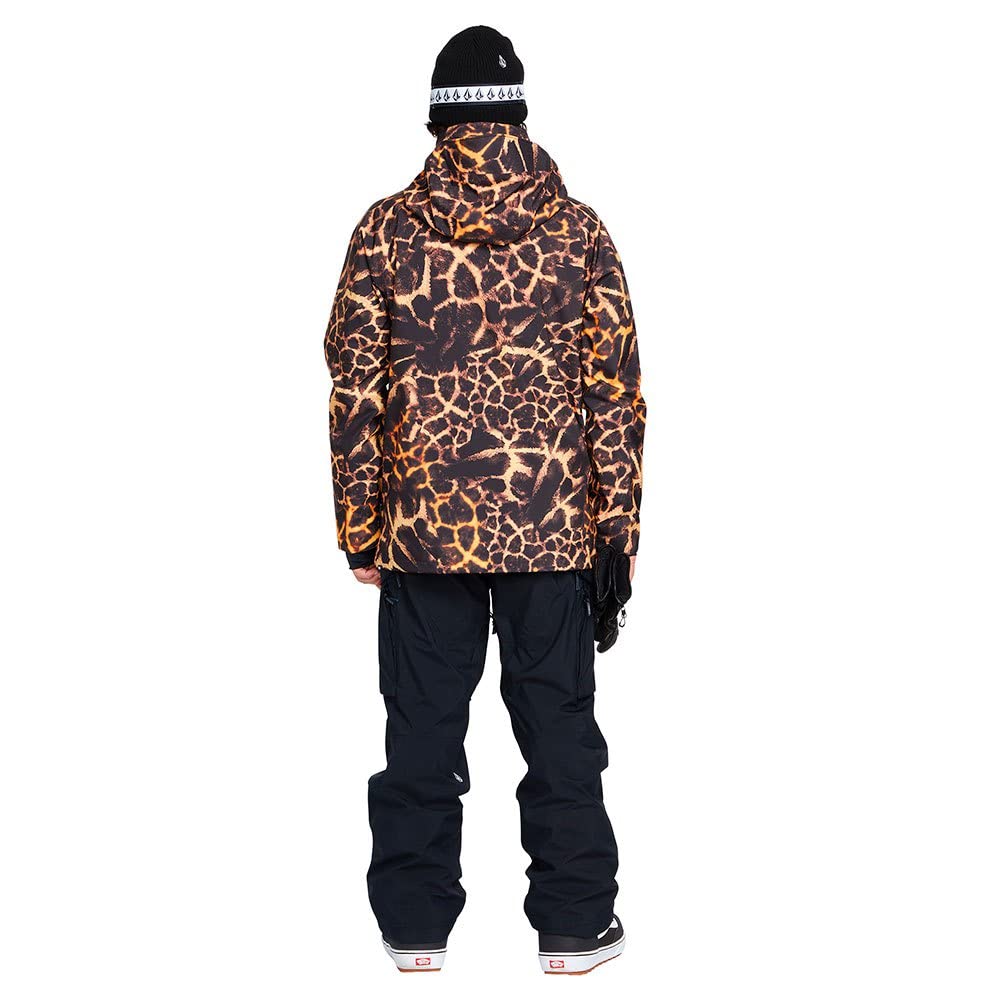 Volcom GORE-TEX ヒョウ柄ジャケット VOLCOM Leda Gore-Tex Snowboard Jacket in Leopard Size Small